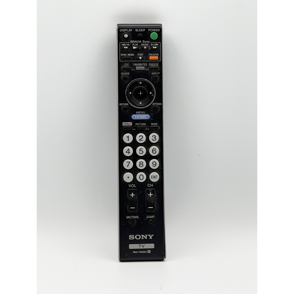 Sony Remote Control RM-YD023 Genuine OEM Black Silver Working